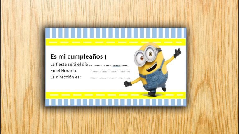 ¿Cómo crear una tarjeta de invitación en Word?