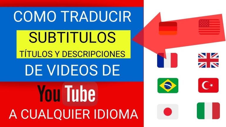 ¿Cómo traducir la descripcion de un vídeo de YouTube?