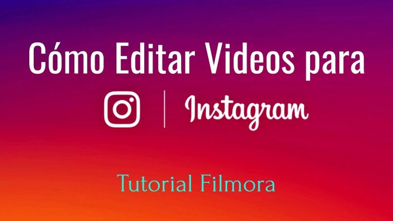 ¿Cómo editar vídeos en Filmora para Instagram?