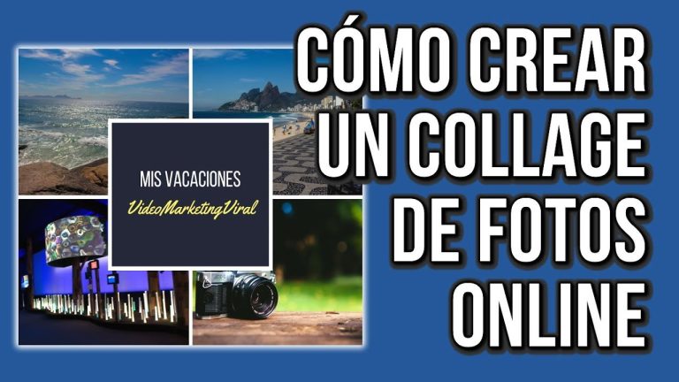 ¿Cómo hacer vídeo collage online?