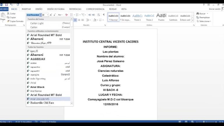 ¿Cómo hacer la portada de un informe técnico?