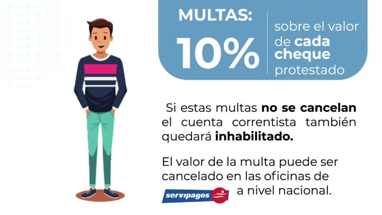 ¿Quién debe realizar la aclaración de los cheques?