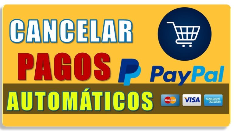 ¿Cómo reactivar un pago automatico en PayPal?