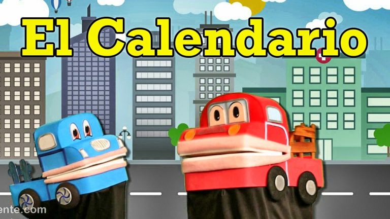 ¿Qué elementos o características tiene un calendario para niños de primaria?