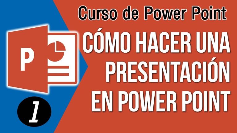 ¿Cómo presentar el PowerPoint?