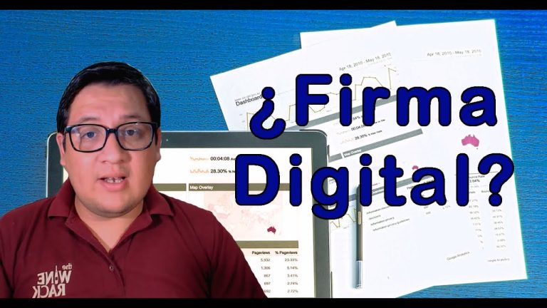 ¿Qué es la firma digital ejemplo?