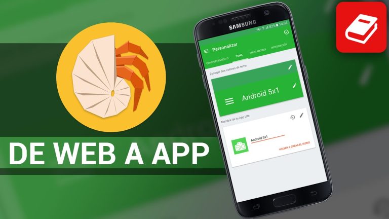 ¿Cómo convertir una página web en una aplicación?
