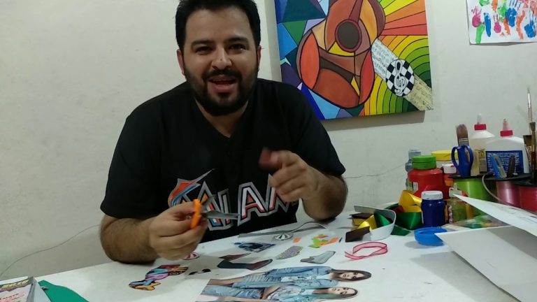 ¿Cómo se realiza un collage para niños?