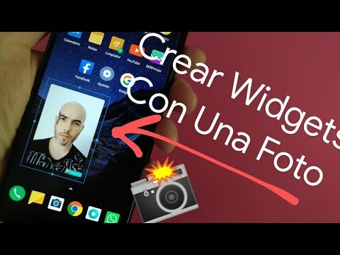 ¿Cómo poner una imagen como widget Samsung?