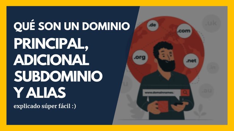 ¿Qué es un dominio principal?