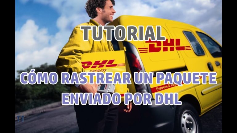 ¿Cómo saber cuando me llega un paquete de DHL?