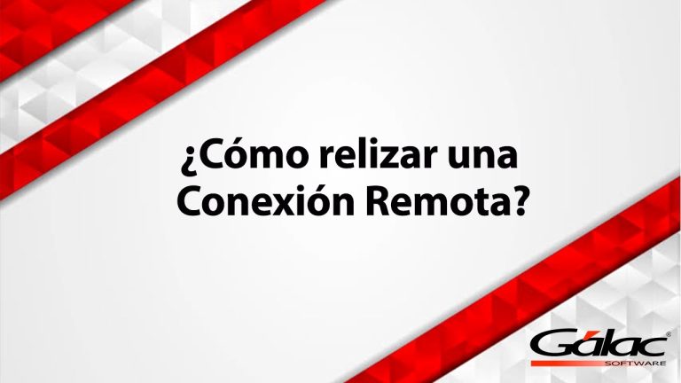 ¿Qué es un software de conexión remota?