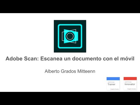 ¿Cómo crear un archivo PDF desde la app Adobe Scan?
