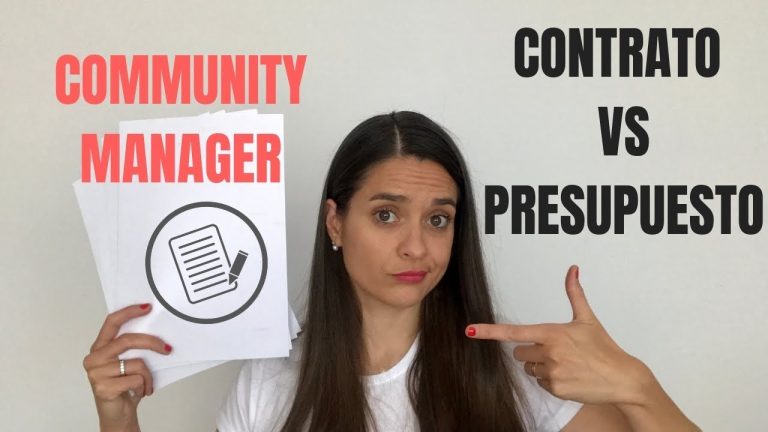 ¿Cómo hacer un presupuesto de community manager?